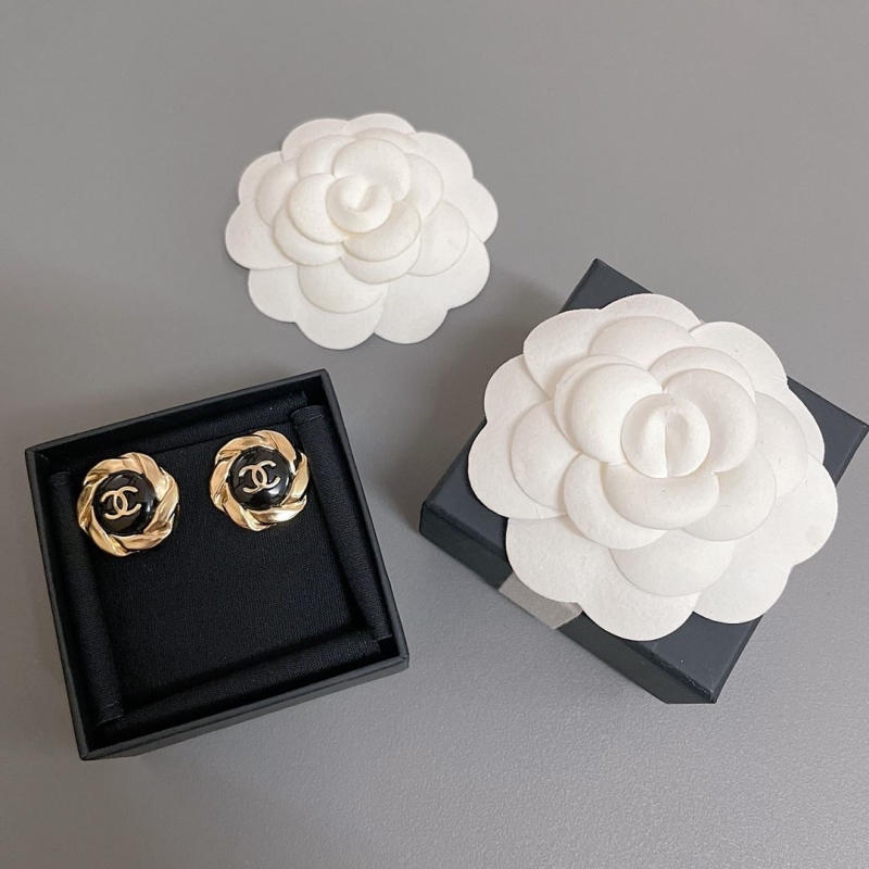 Ch*el earrings